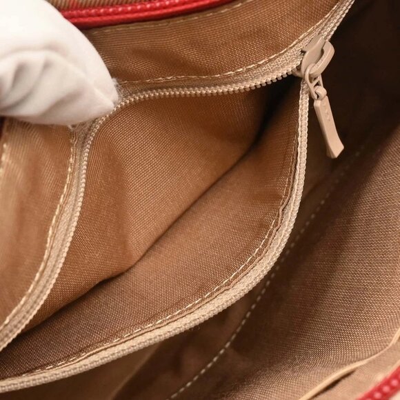 Burberry Beige Canvas House Check Tote Handbag 195921 - Picture 10 of 10